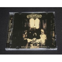 ENCOFFINED "Enclosed in a coffin" 