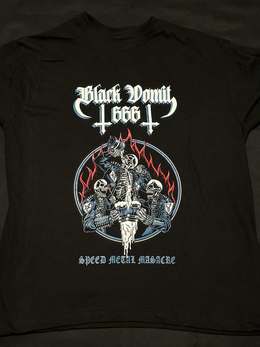 BLACK VOMIT 666  "Speed Metal Masacre"