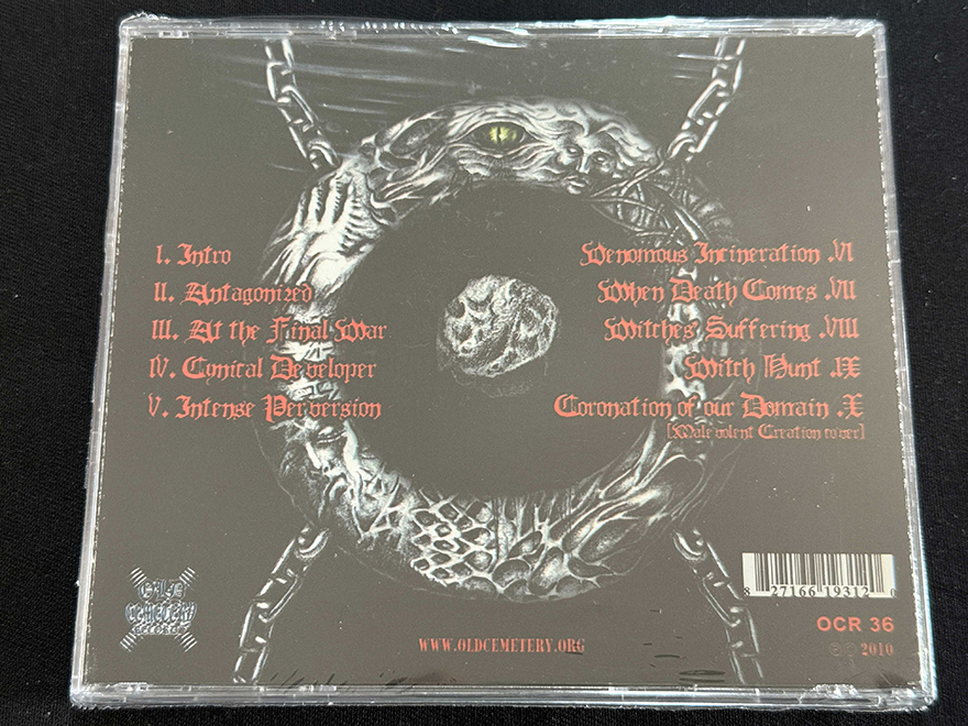 ANTAGONIZED  "Intense Perversion" - Image 2