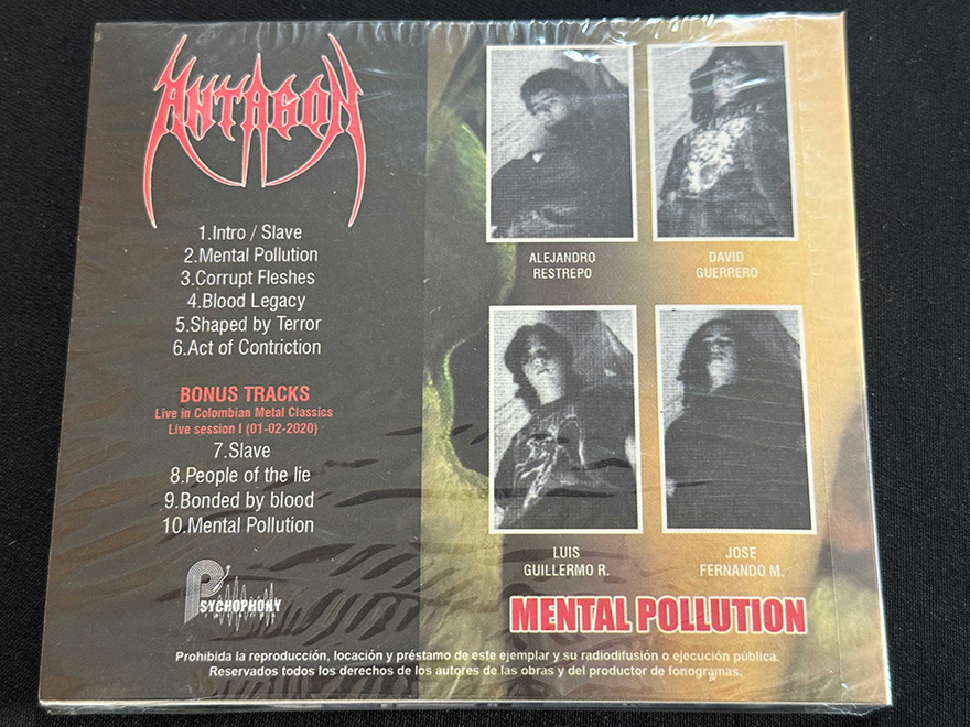 ANTAGON  "Mental Pollution" - Image 2