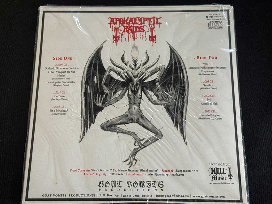 APOKALYPTIC RAIDS "Even Death Is Not Real the EPs - Part I" - Image 2