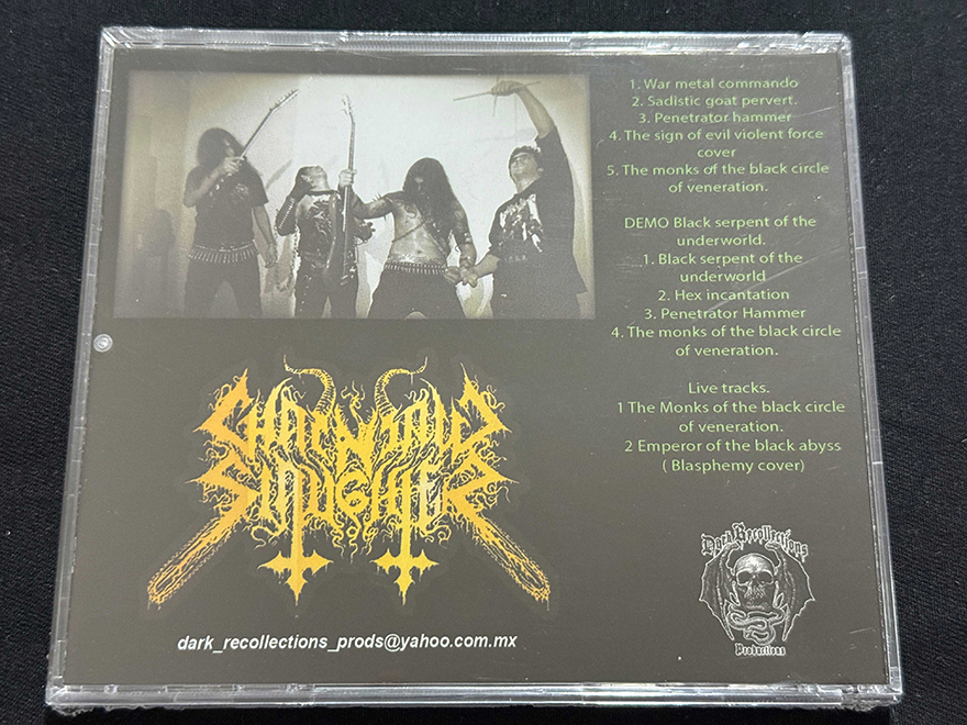 CHAINSAW SLAUGHTER  "The Monks Of The Black Circle Of Veneration" - Image 2