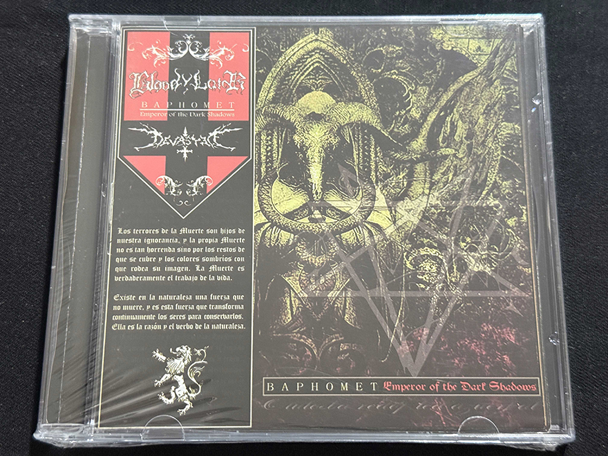 DEVASTED/BLOODY LAIR  "Baphomet Emperor Of The Dark Shadows"