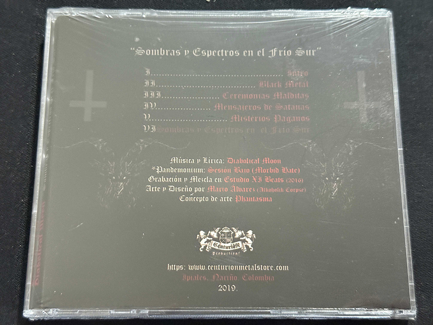 DIABOLICAL MOON "Sombras y Espectros en el frio Sur" - Image 2
