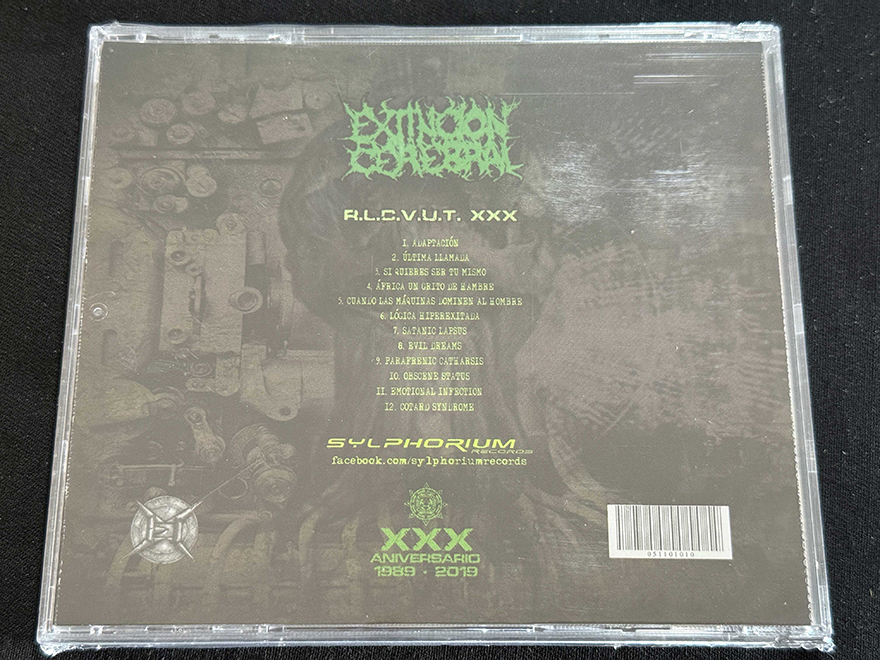 EXTINCION CEREBRAL  "R. L. D. D. V. U. T Xxx" - Image 2