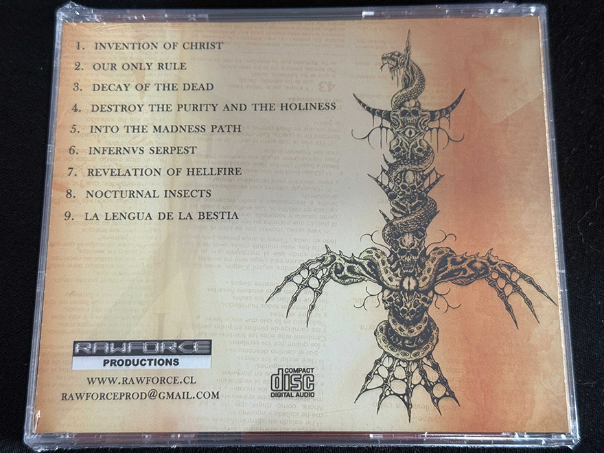 INFERNUST SERPEST  "Born Of The Fire And The Black Light" - Image 2