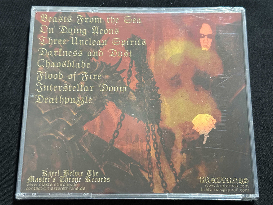 KRATORNAS  "The Corroding Age Of Wounds" - Image 2