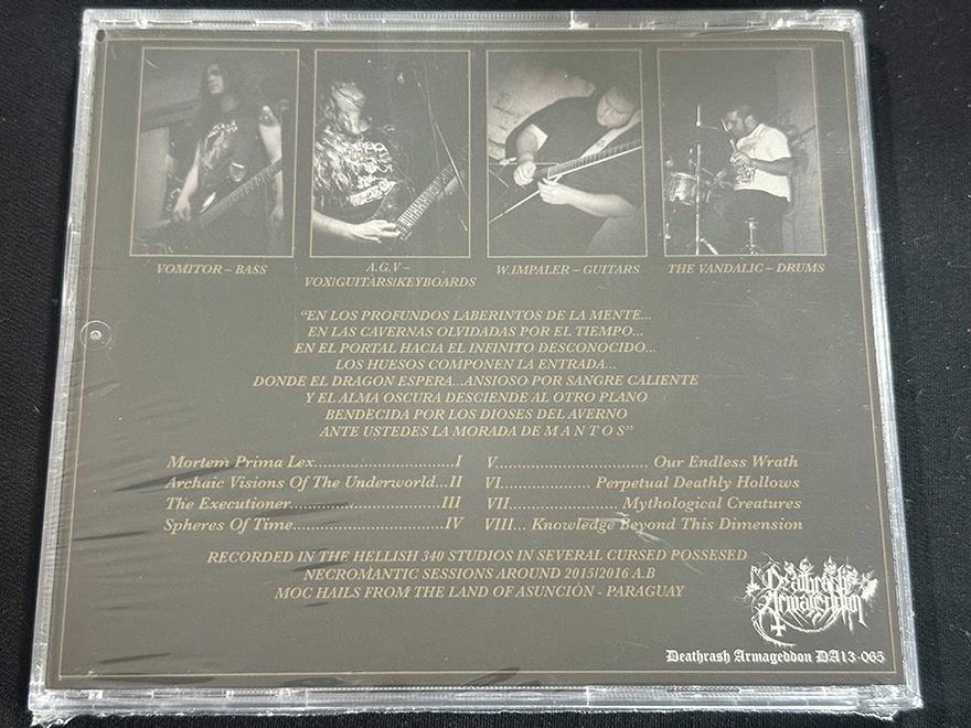 MASTER OF CRUELTY  "Archaic Visions Of The Underworld" - Image 2