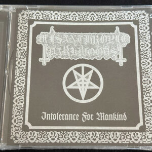 MISANTHROPIC DARKWOODS  "Intolerance For Mankind"