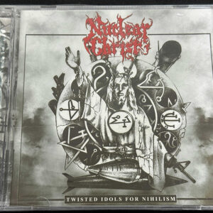 NUCLEAR CHRIST/VRYKOLAKAS  Twisted Idols For Nihilism  "The Anatomy Of The Ungodly"