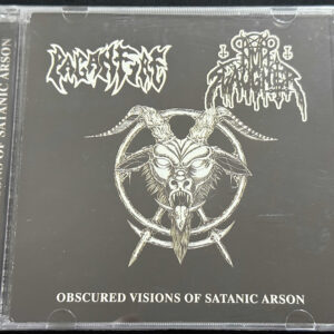 NUNSLAUGHTER/PAGANFIRE  "Obscured Vision Of Satanic Arson"