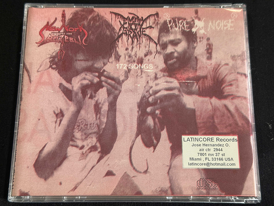 NYAB/EMPTY GRAVE/PURE NOISE  "3 Way Grindcorenoise" - Image 2