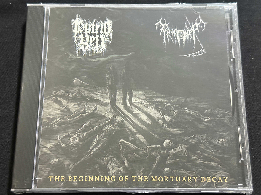 PUTRID YELL/PROFANER  "The Beginning Of The Mortuary Decay"