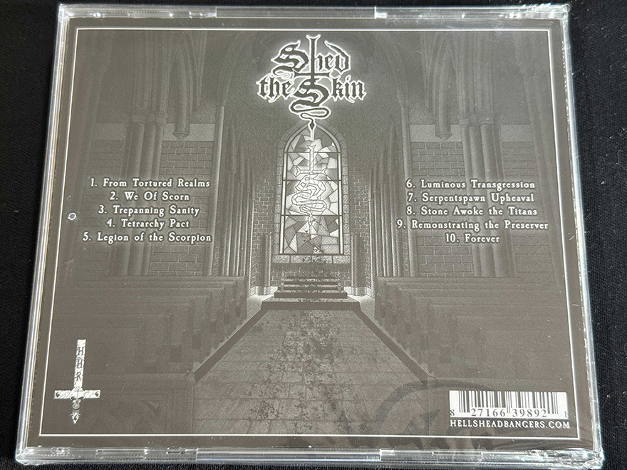 SHED THE SKIN  "We Of Scorn" - Image 2