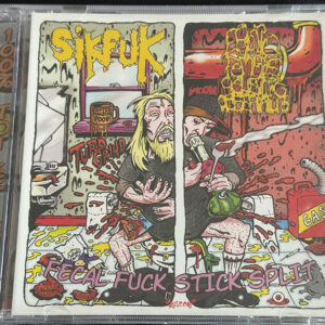 SIKFUK/E.F.R.O.  "Fecal Fuck Stick Split"