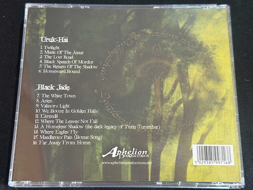 URUK HAI/BLACK JADE  "The Sadness Of Fallen Leaves" - Image 2