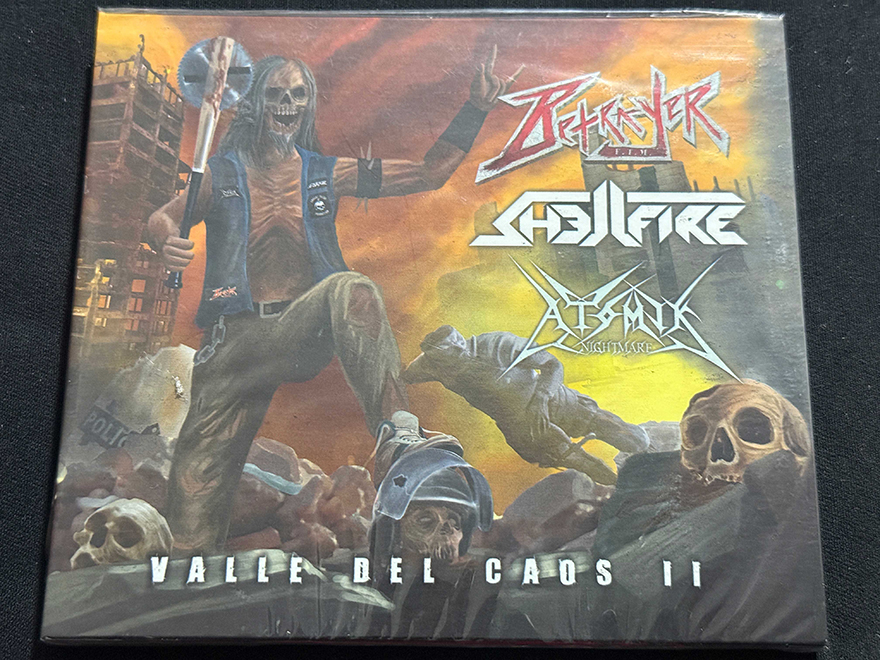 VALLE DEL CAOS II  "Betrayer - Shellfire - Atomik Nightmare"