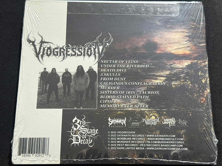 VIOGRESSION  "3rd Stage Of Decay" - Image 2