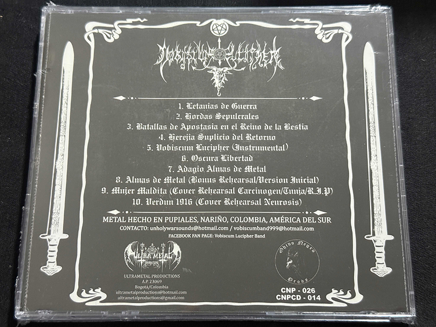 VOBISCUM LUCIPHER  "Batallas De Apostasia En El Reino De La Bestia" - Image 2