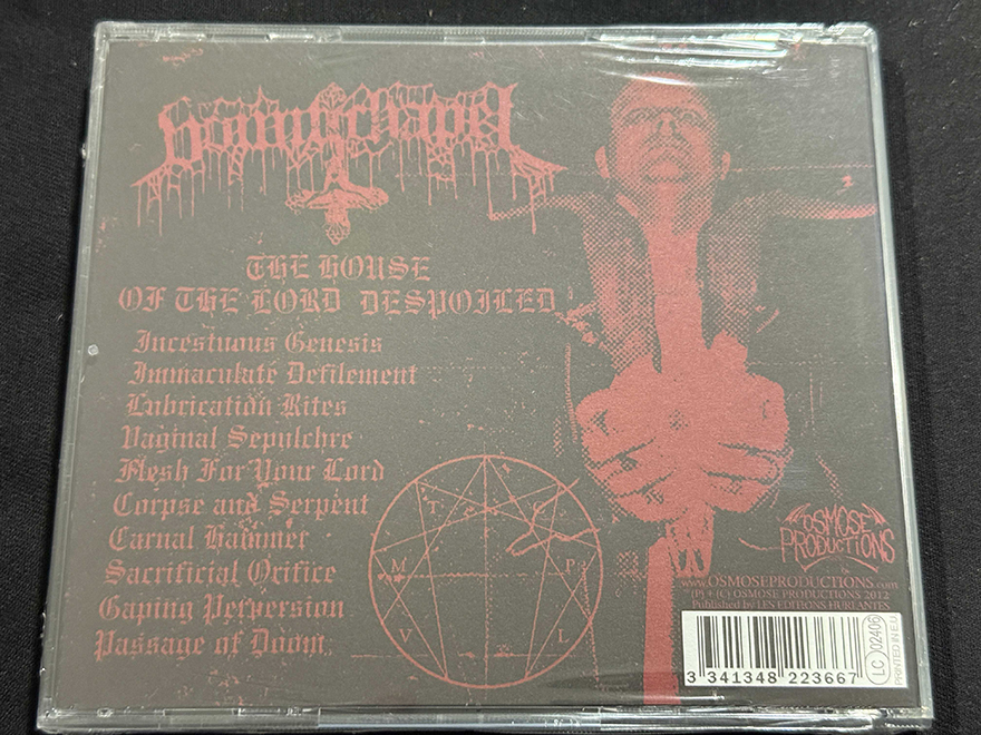 VOMIT CHAPEL  "The House Of The Lord Despoiled" - Image 2