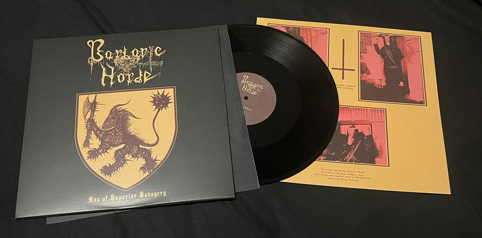 BARBARIC HORDE  "Axe Of Superior Savagery"