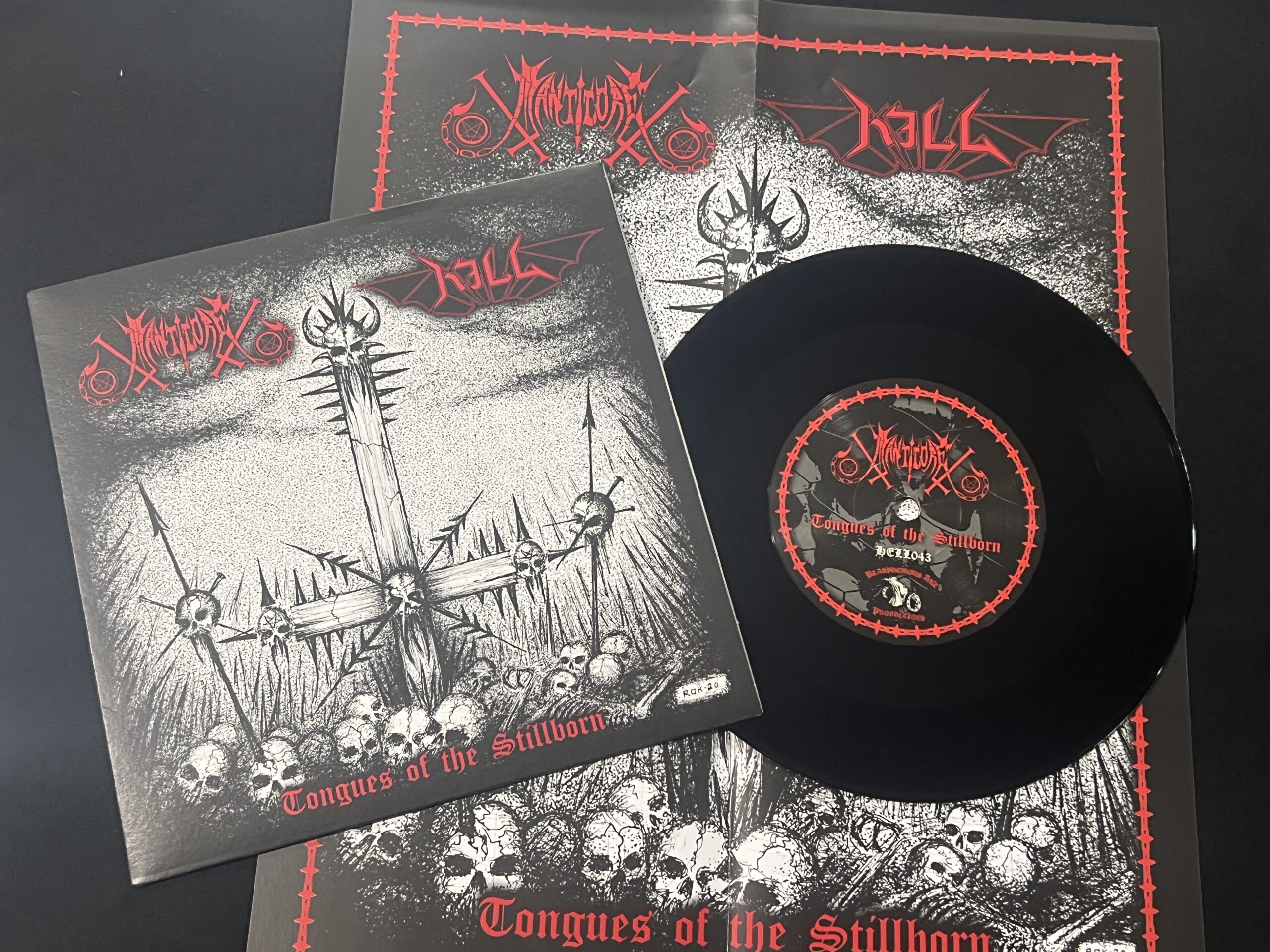 MANTICORE/KILL  "Tongues Of The Stillborn"