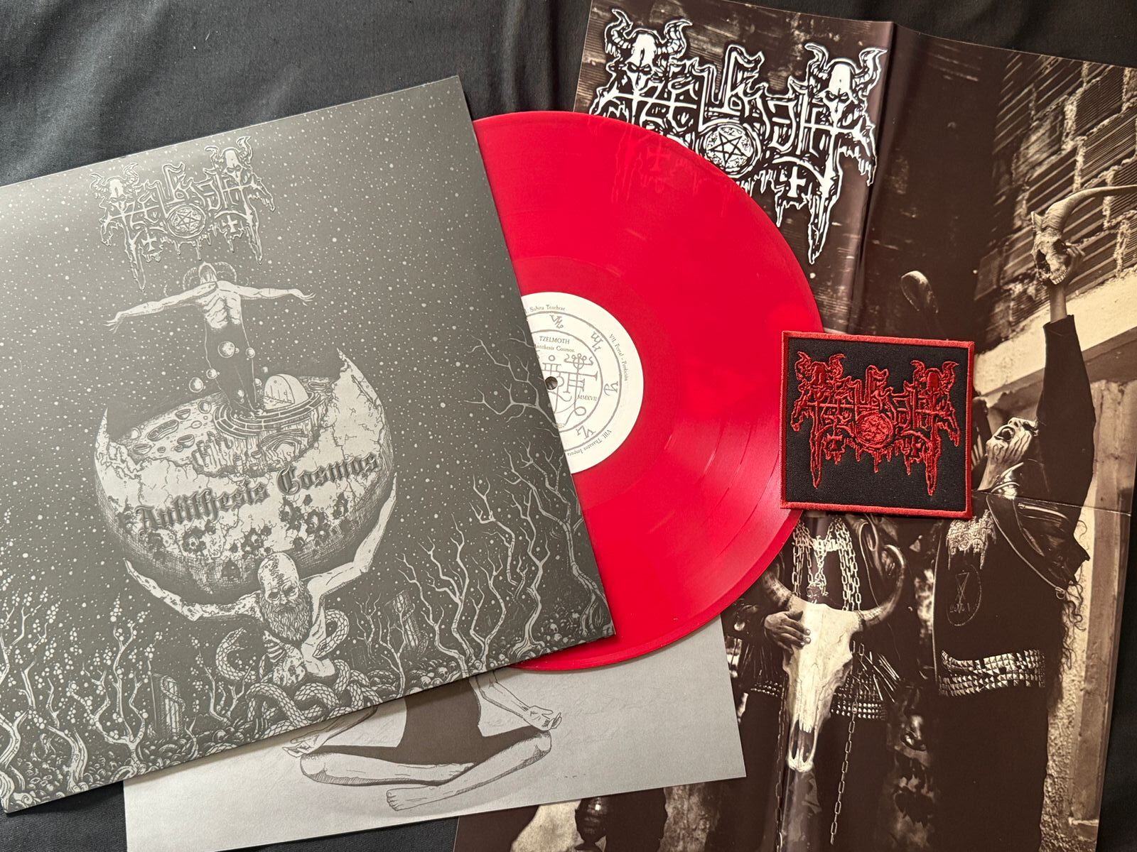 TZELMOTH "Antithesis Cosmos" Vinyl Rojo"
