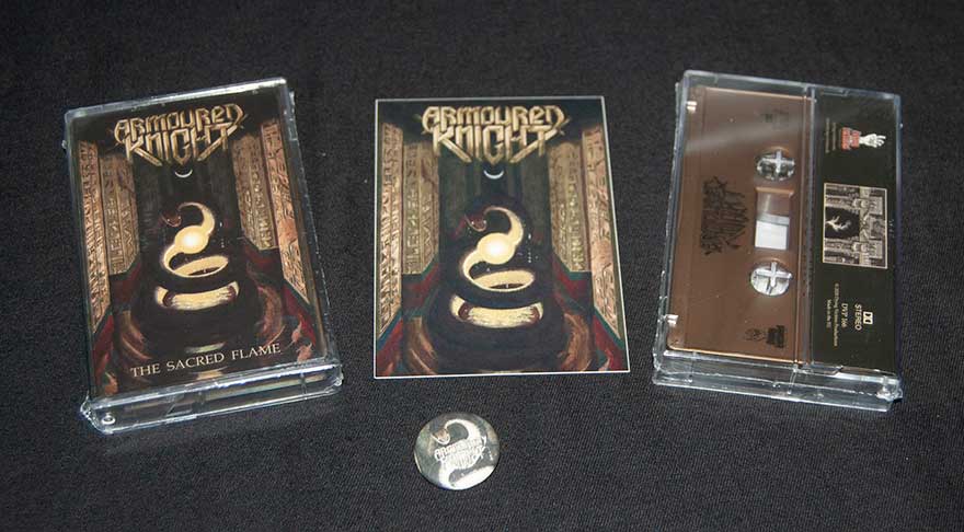 ARMOURED KNIGHT  "The Sacred Flame"