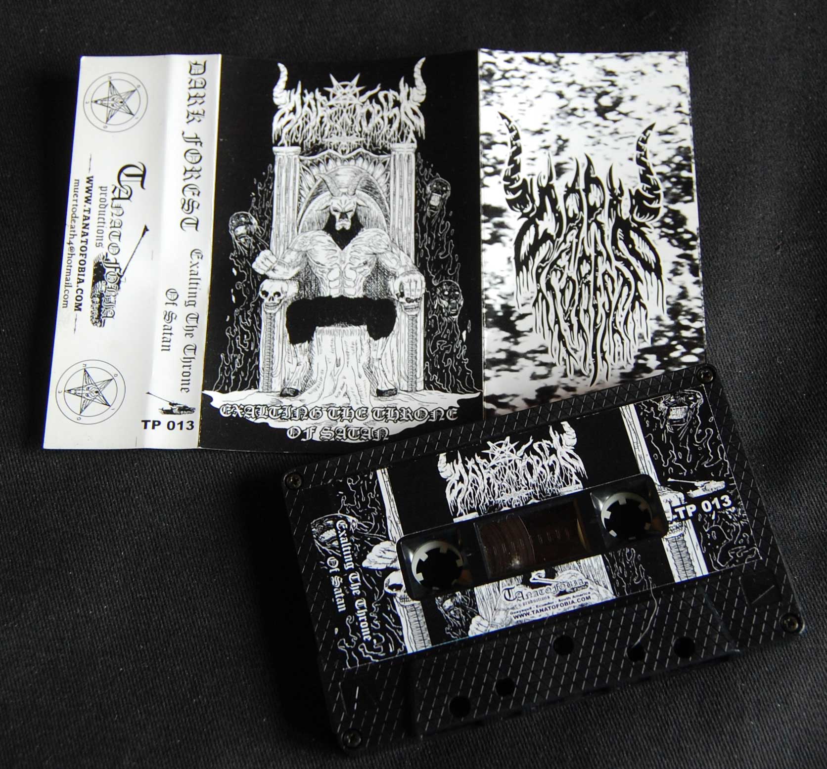 DARK FOREST  "Exalting The Throne Of Satan"