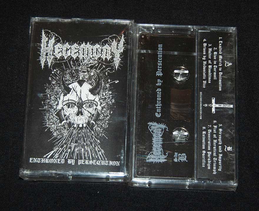 HEGEMONY  "Enthroned By Persecution"