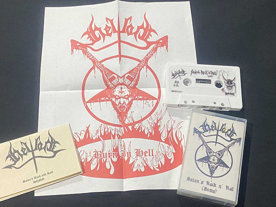 HELLROT  "Satán, Bloody & Black'n'roll"