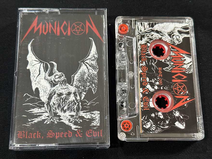 MUNICION  "Black Speed And Evil"