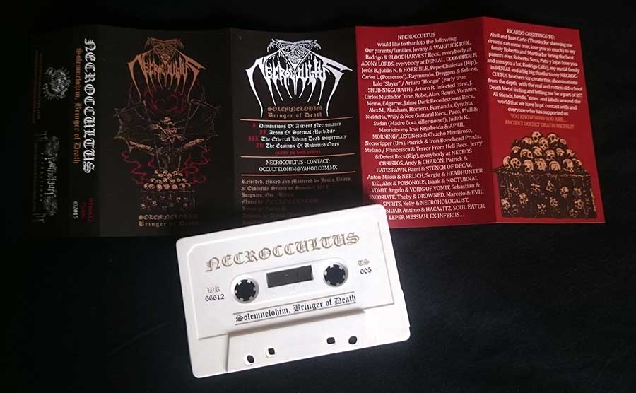 NECROCCULTUS  "Solemnelohim, Bringer Of Death"