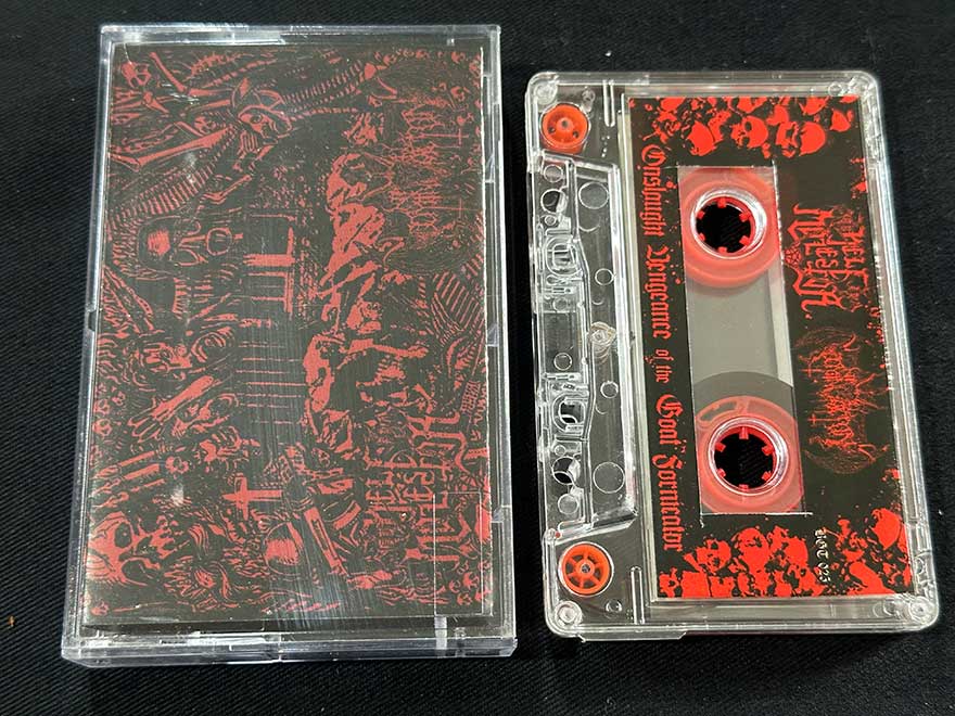 NIHIL DOMINATION/HELL MOLESTOR  "Onslaught Vengeance Of The Goat Fornicator"