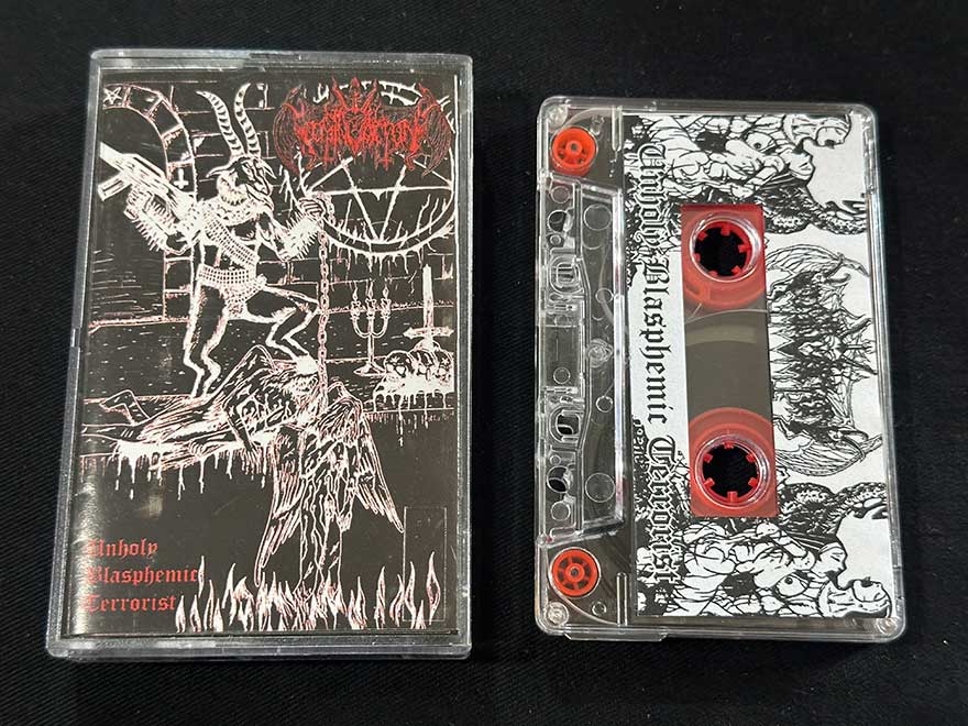 NIHIL DOMINATION  "Unholy Blasphemic Terrorist"