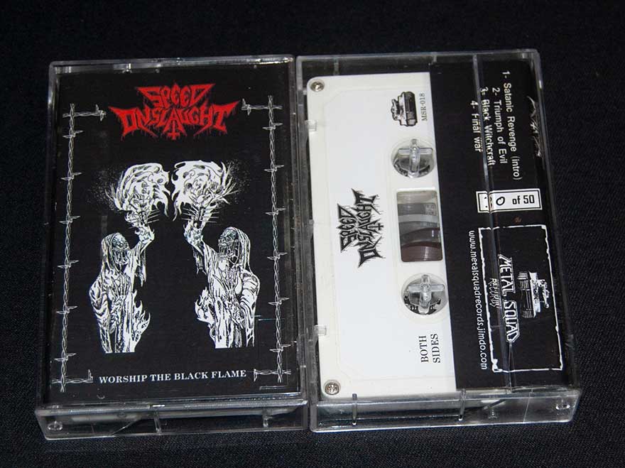 SPEED ONSLAUGTH  "Worshipers The Black Flames"
