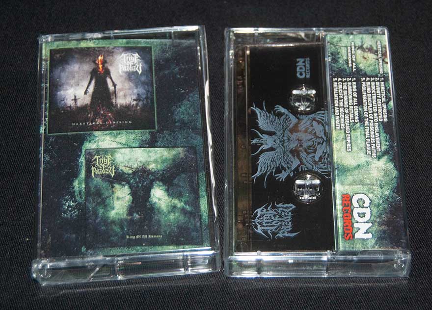 TRIBE OF PAZUZU  "Heretical Uprising/King Of All Demons"