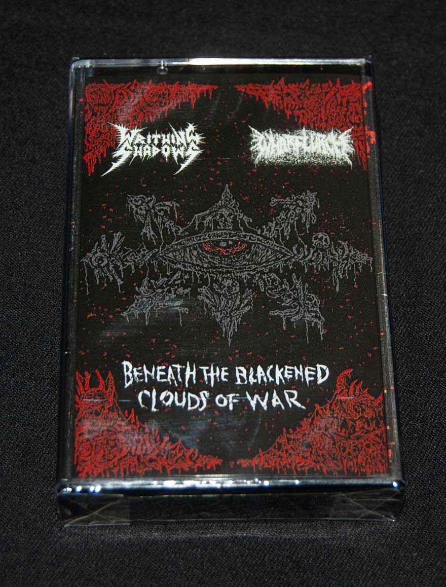 WHARFLURCH/WRITHING SHADOWS  "Beneath The Blackened Clouds Of War"