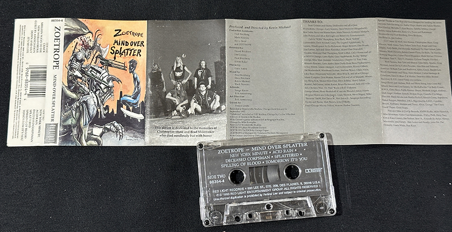 ZOETROPE  "Mind Over Splatter"